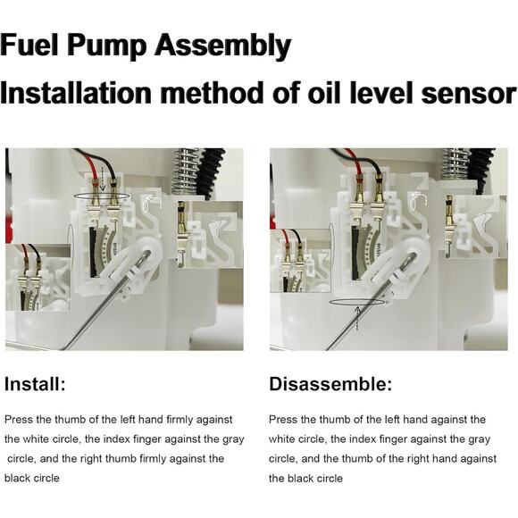 Fuel Pump Sending Unit Assembly For 2000-2004 Dodge Dakota Electric 24 Gallons - Picture 8 of 8